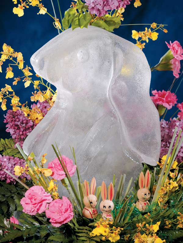 Ice Sculpture Mold, Silicone Mold to Create an ICE Sculpture, Vintage Blue  FROG Mold, Party Ice Sculpture, Centerpiece, Free USA Ship 
